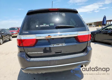 2013 Dodge Durango Sxt z USA, uszkodzony, nr VIN 1C4RDHAGXDC662033